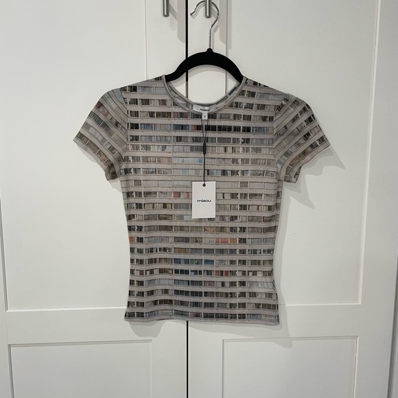 Miaou Mini Tee Facade NWT - Picture 3 of 10